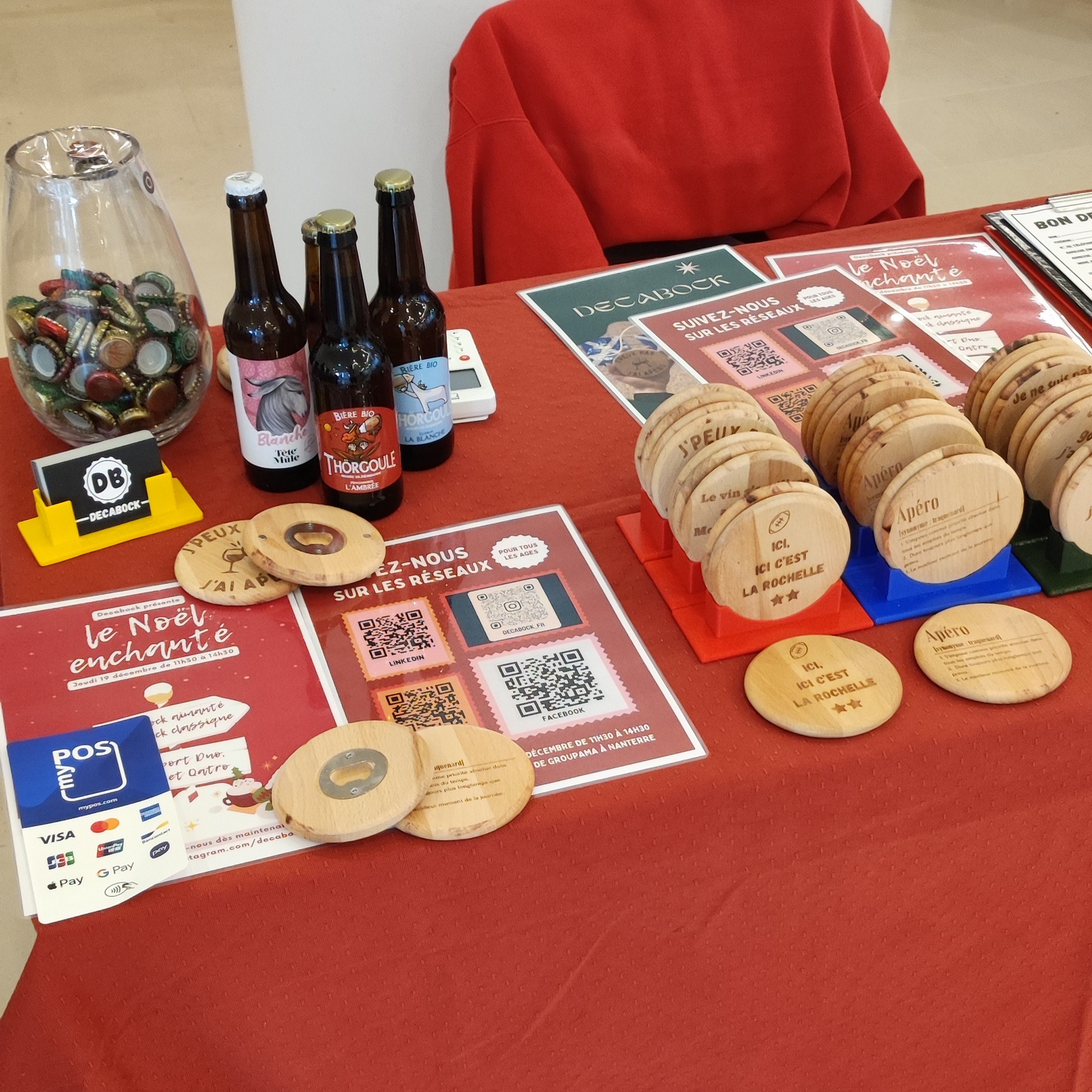 Notre stand Decabock chez Groupama - Vue de gauche