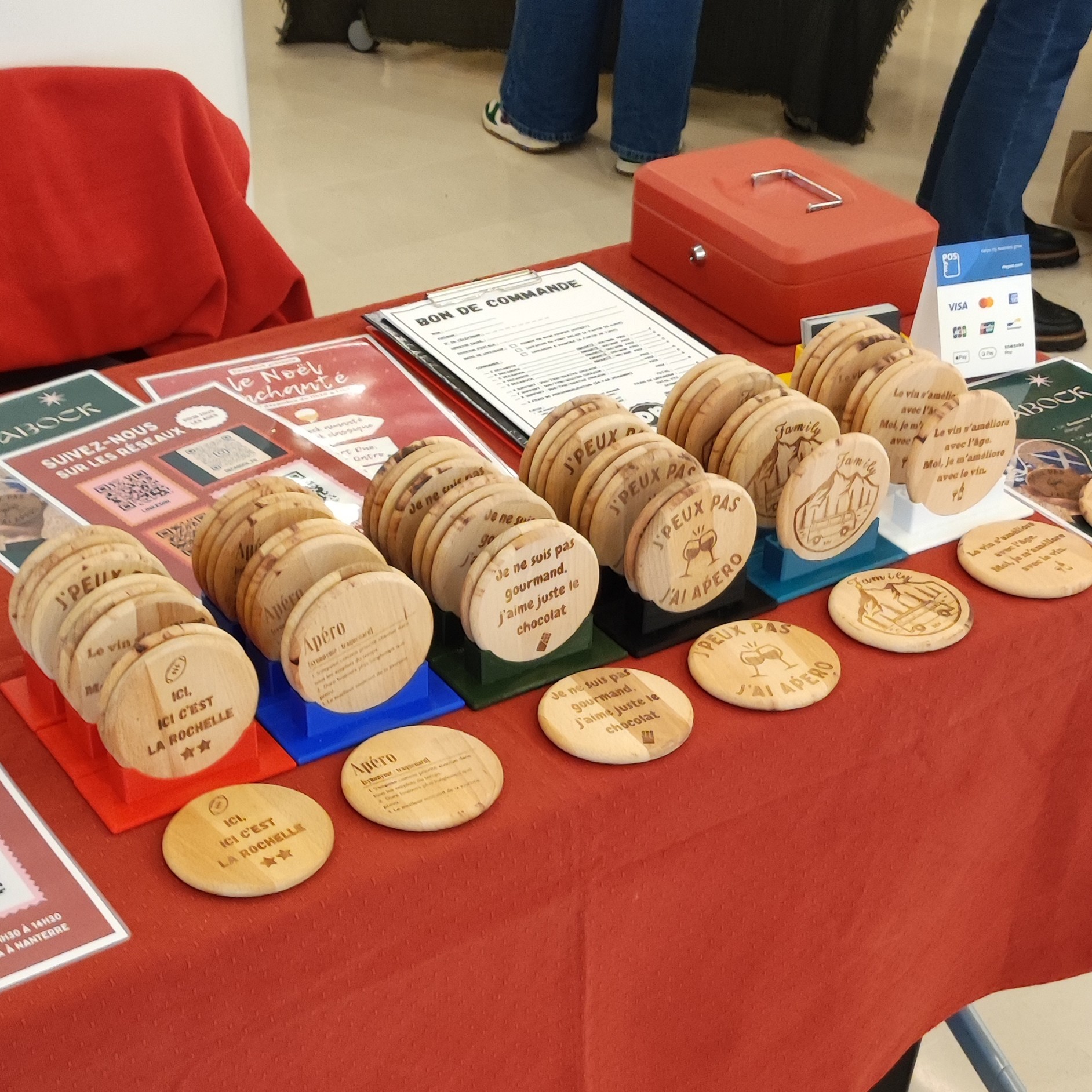 Notre stand Decabock chez Groupama - Vue de droite