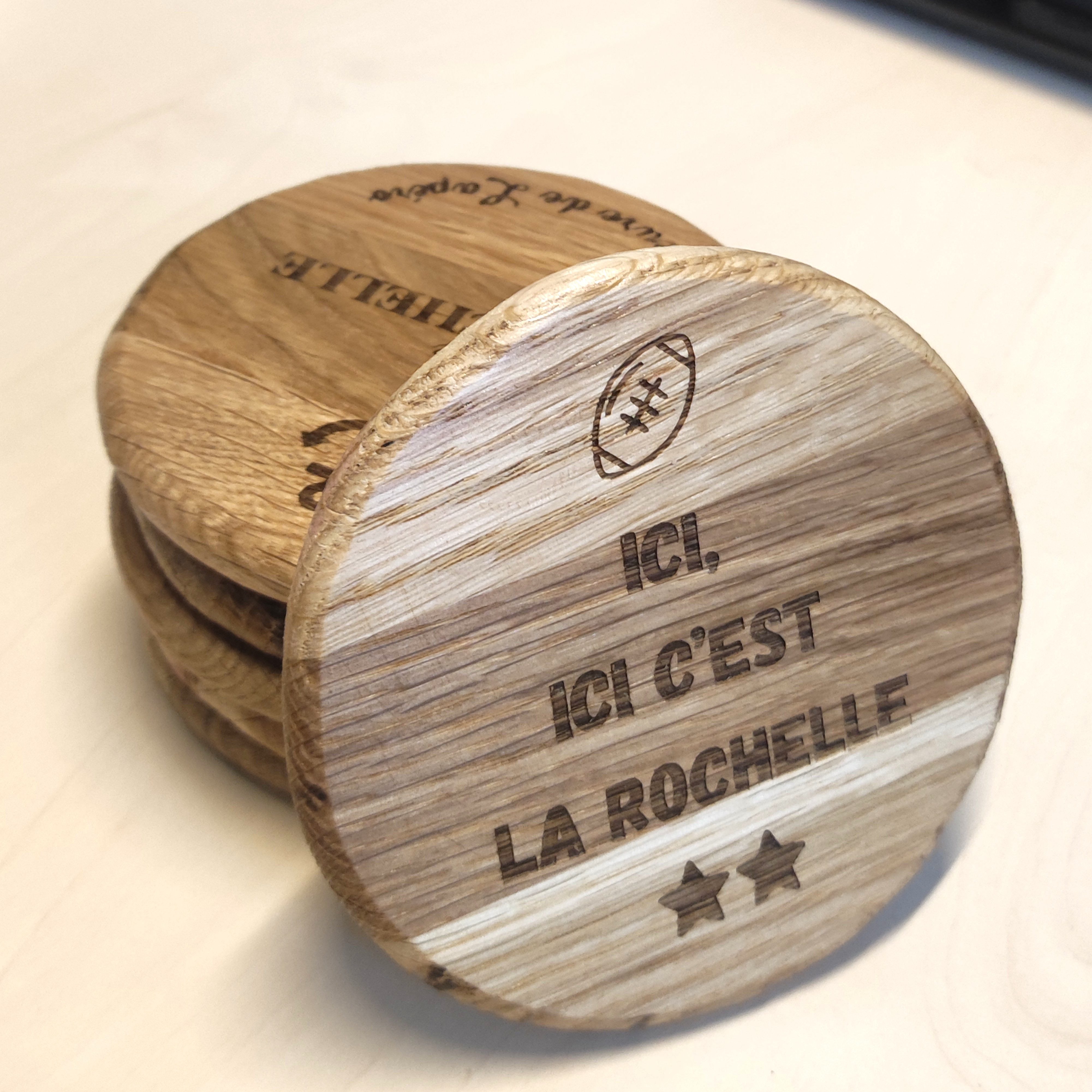 Decabock Ici c'est la Rochelle - Gravure